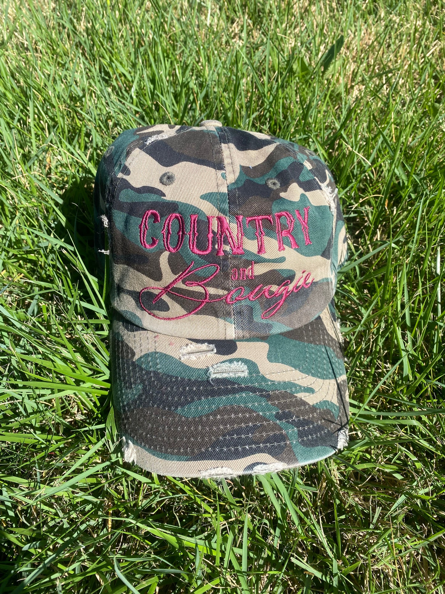 Camo Country and Bougie Distress