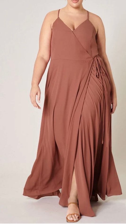 The Chocolate Earth Wrap Maxi