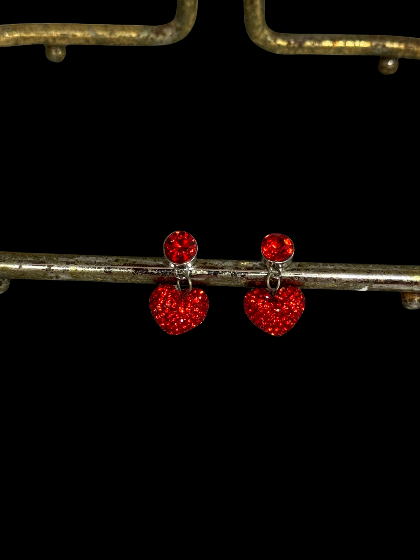Heart of rhinestones