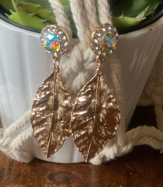 Gold Leaf Drop