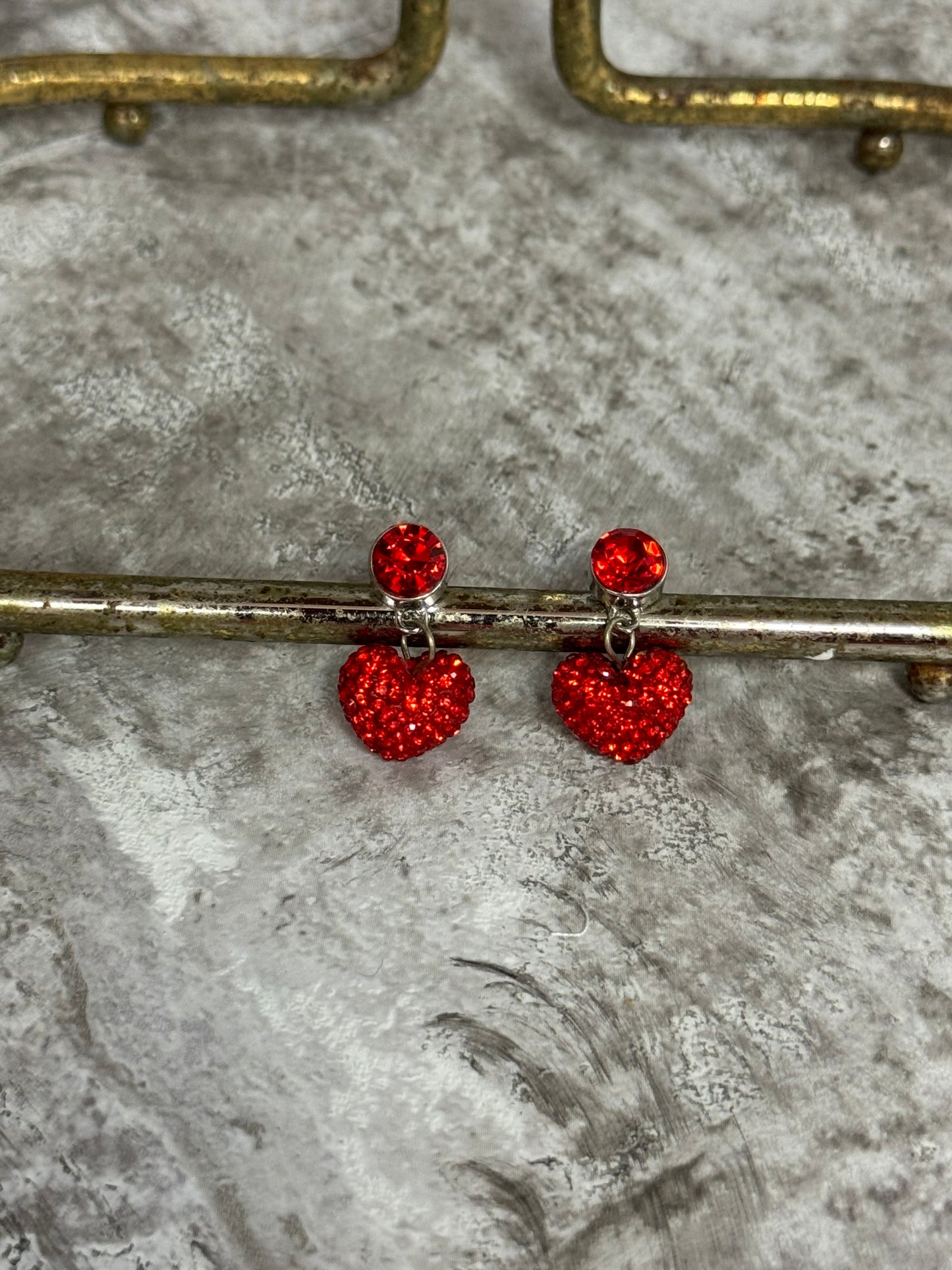 Heart of rhinestones
