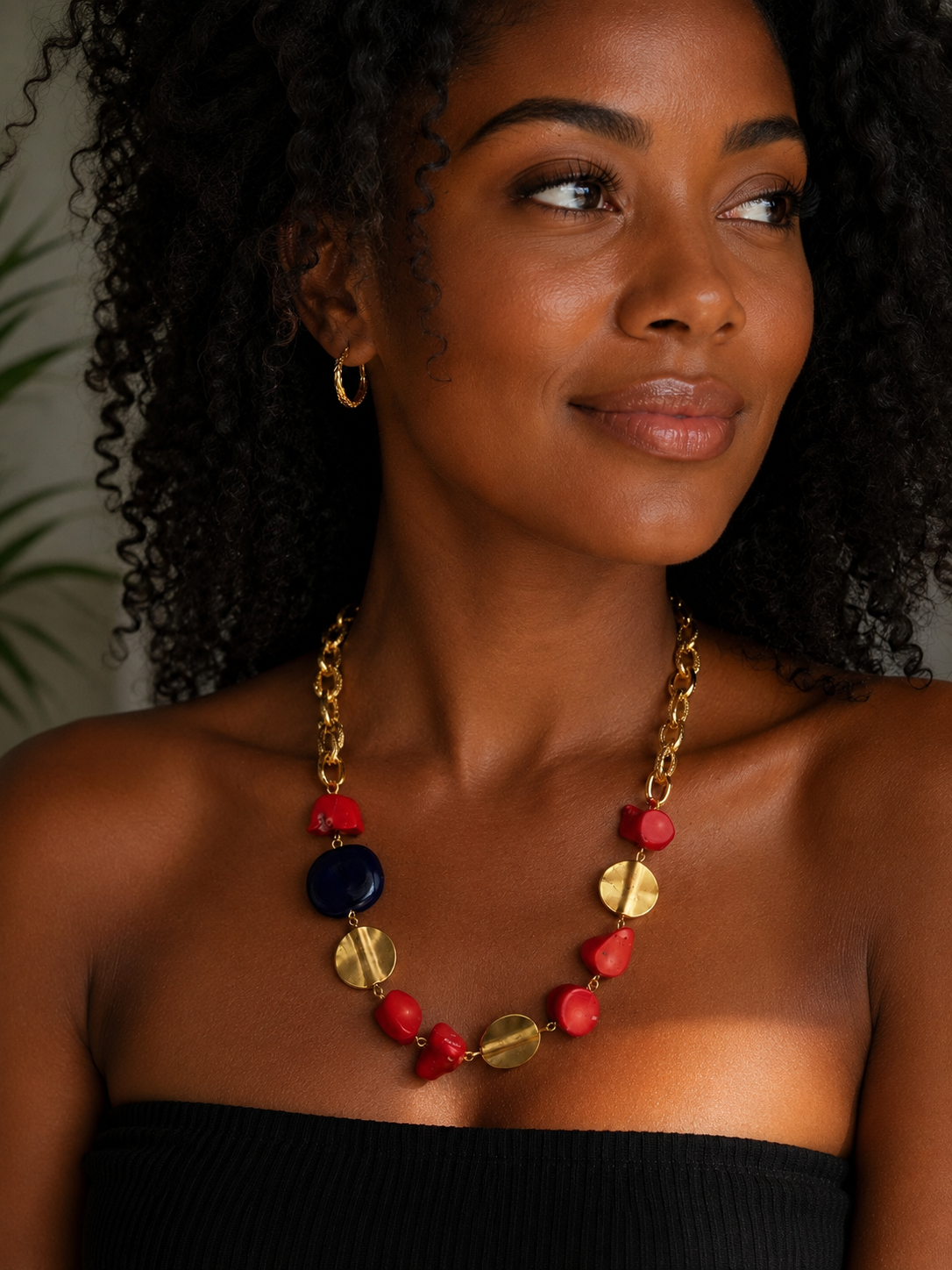 The Crimson Cosmos Necklace